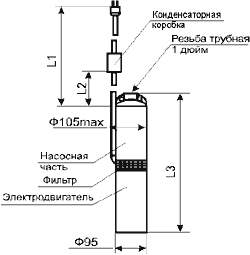 Насос Водолей 05,-40 (60-60)